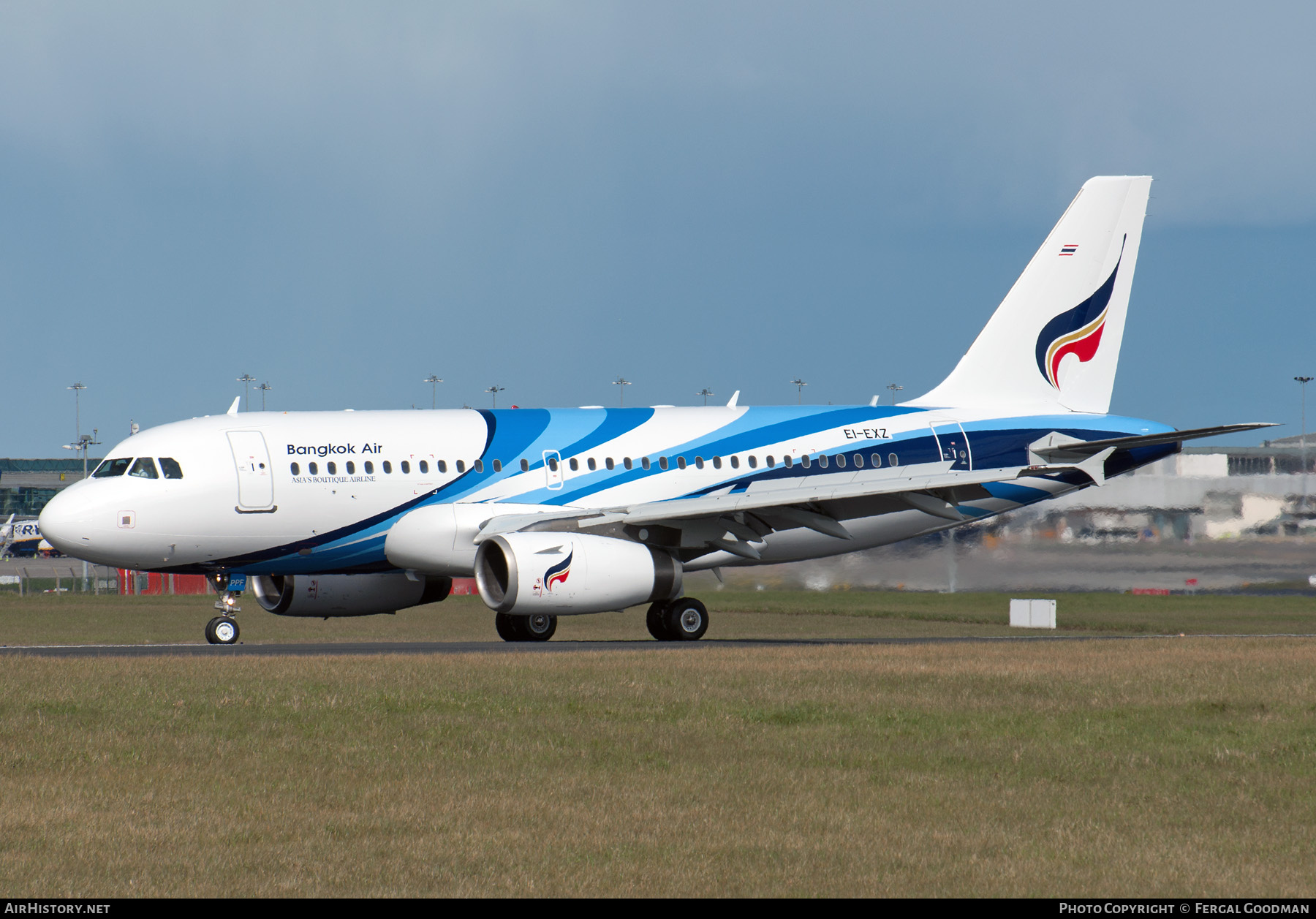 Aircraft Photo of EI-EXZ | Airbus A319-132 | Bangkok Airways | AirHistory.net #79130