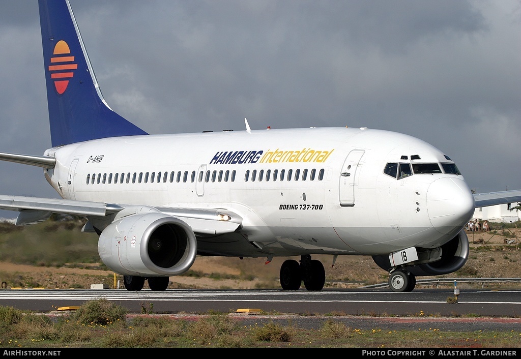 Aircraft Photo of D-AHIB | Boeing 737-73S | Hamburg International | AirHistory.net #79142