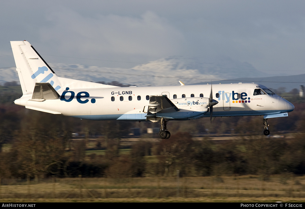 Aircraft Photo of G-LGNB | Saab 340B | Flybe | AirHistory.net #79150