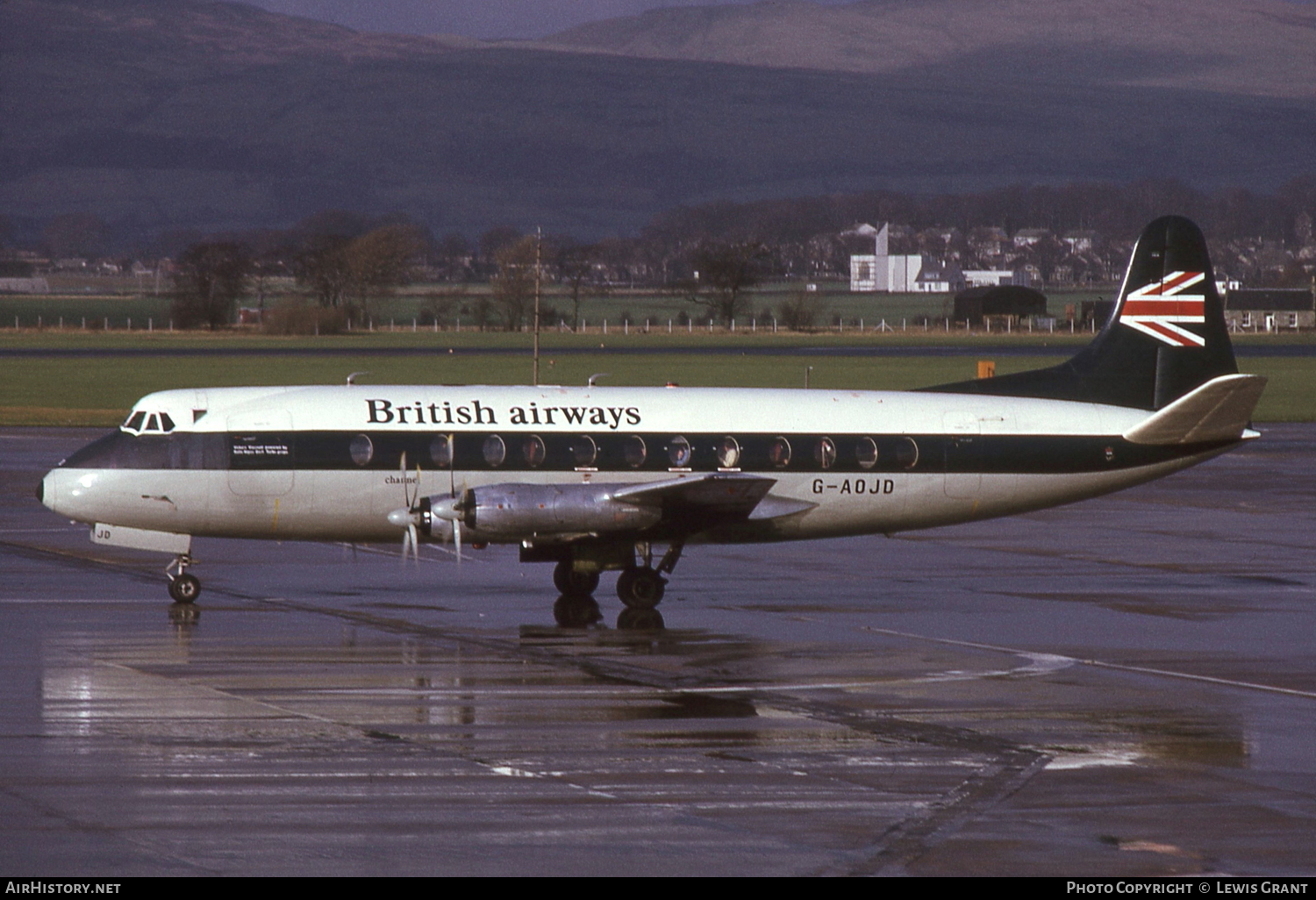 Aircraft Photo of G-AOJD | Vickers 802 Viscount | British Airways | AirHistory.net #79162