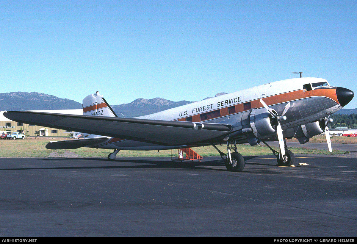 Aircraft Photo of N143Z | Douglas C-47D Skytrain | US Forest Service - USFS | AirHistory.net #79174