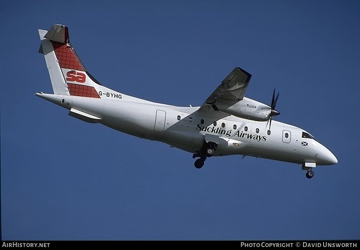 Aircraft Photo of G-BYHG | Dornier 328-110 | Suckling Airways | AirHistory.net #79182