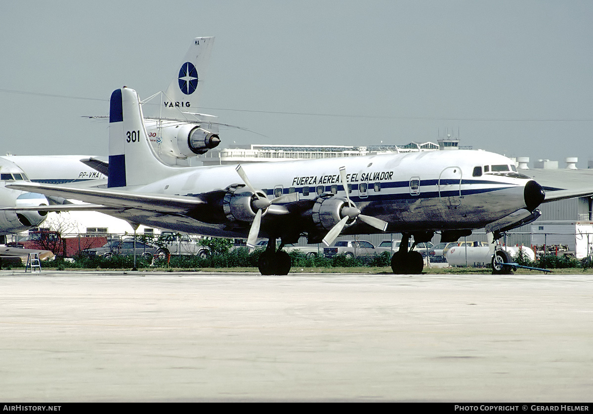 Aircraft Photo of 301 | Douglas DC-6B(F) | El Salvador - Air Force | AirHistory.net #79183
