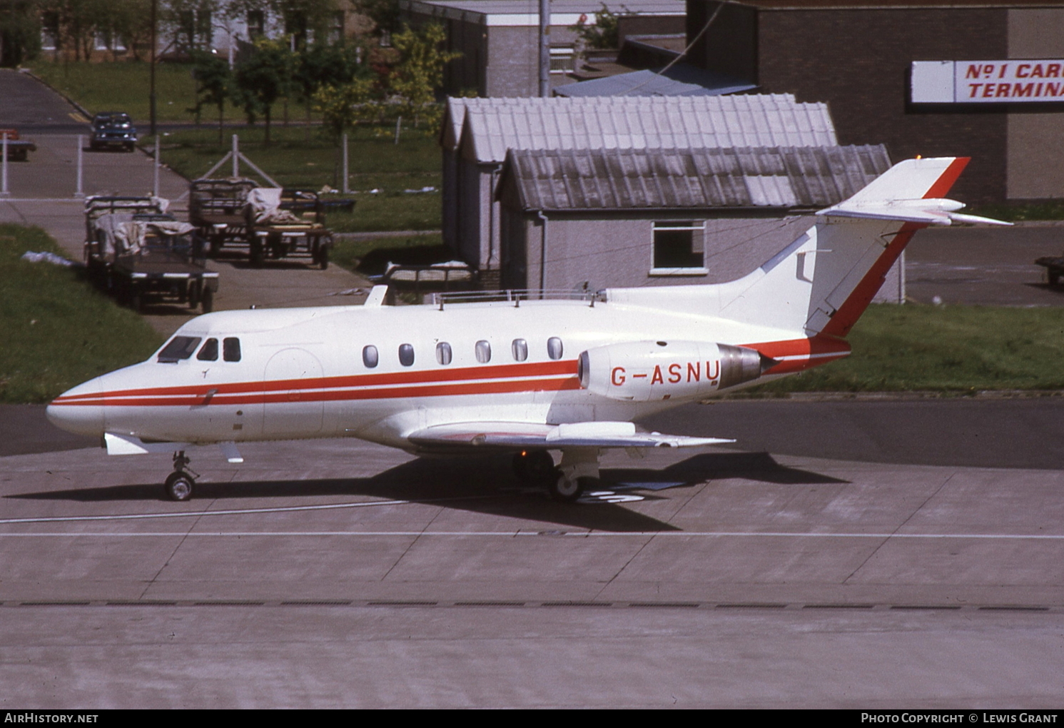 Aircraft Photo of G-ASNU | Hawker Siddeley HS-125-1 | AirHistory.net #79194