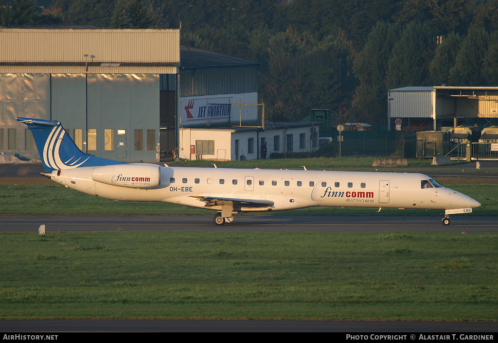 Aircraft Photo of OH-EBE | Embraer ERJ-145LU (EMB-145LU) | Finncomm Airlines | AirHistory.net #79213