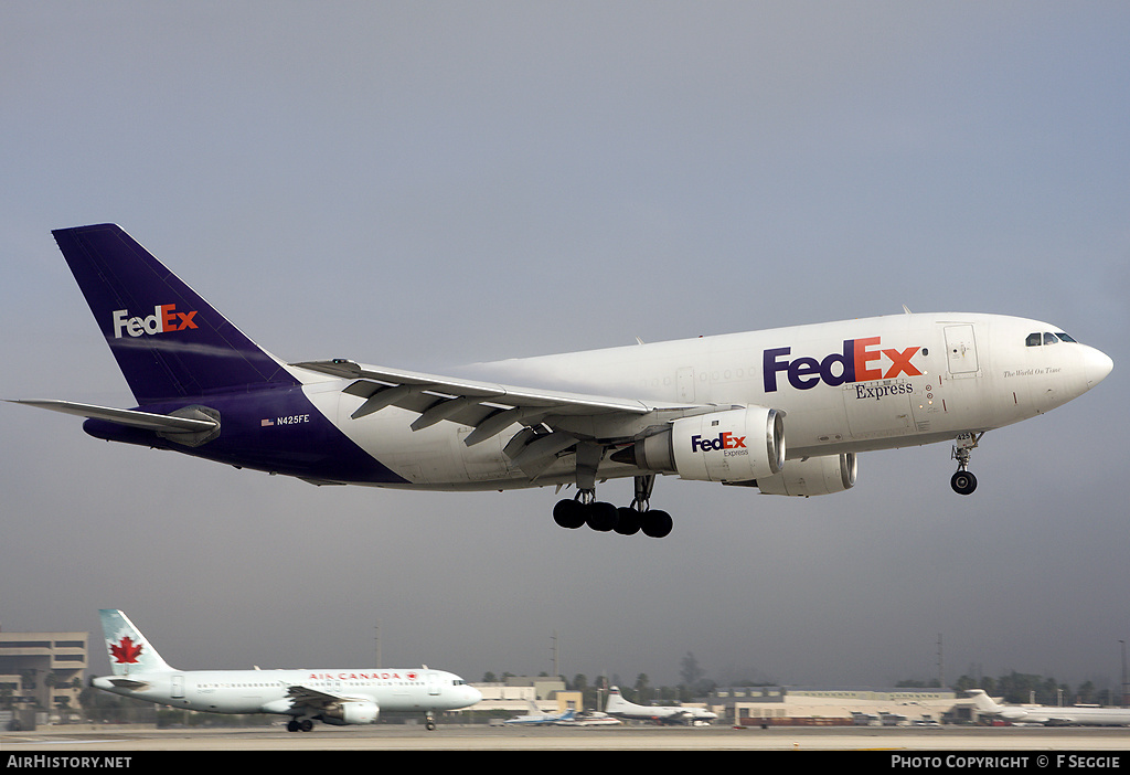 Aircraft Photo of N425FE | Airbus A310-203/F | FedEx Express - Federal Express | AirHistory.net #79214