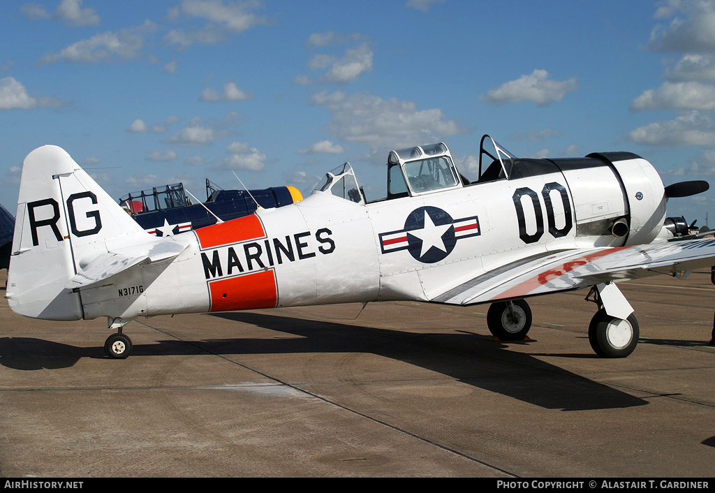 Aircraft Photo of N3171G | North American T-6G Texan | USA - Marines | AirHistory.net #79221