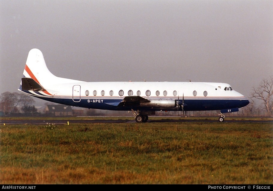 Aircraft Photo of G-APEY | Vickers 806 Viscount | AirHistory.net #79223