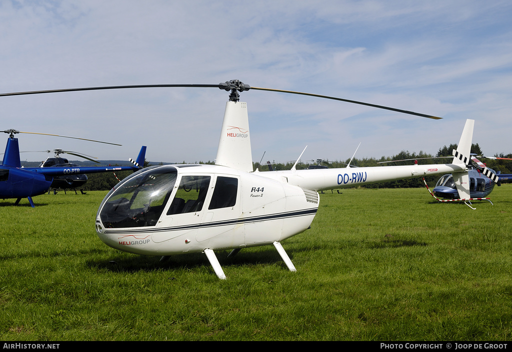 Aircraft Photo of OO-RWJ | Robinson R-44 Raven II | Heligroup | AirHistory.net #79231