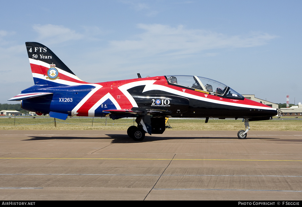 Aircraft Photo of XX263 | British Aerospace Hawk T.1A | UK - Air Force | AirHistory.net #79232