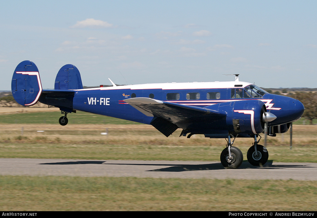 Aircraft Photo of VH-FIE | Beech D18S | AirHistory.net #79277