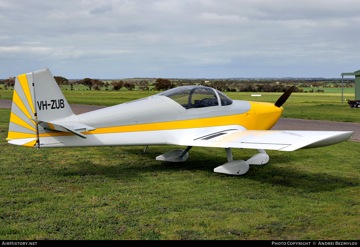 Aircraft Photo of VH-ZUB | Van's RV-6A | AirHistory.net #79281