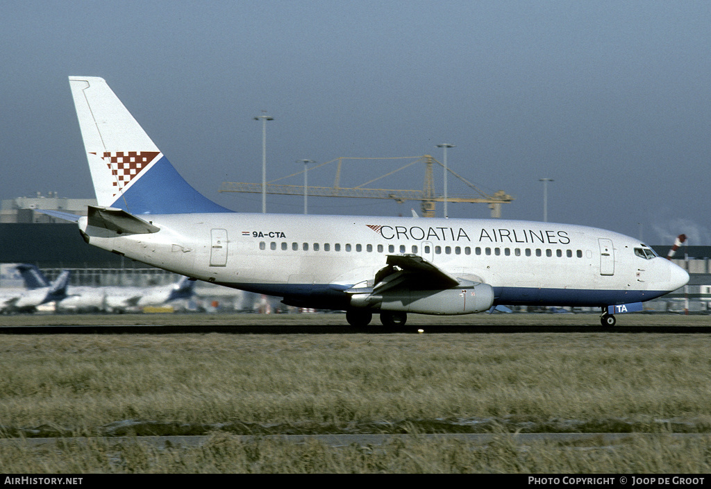 Aircraft Photo of 9A-CTA | Boeing 737-230/Adv | Croatia Airlines | AirHistory.net #79300