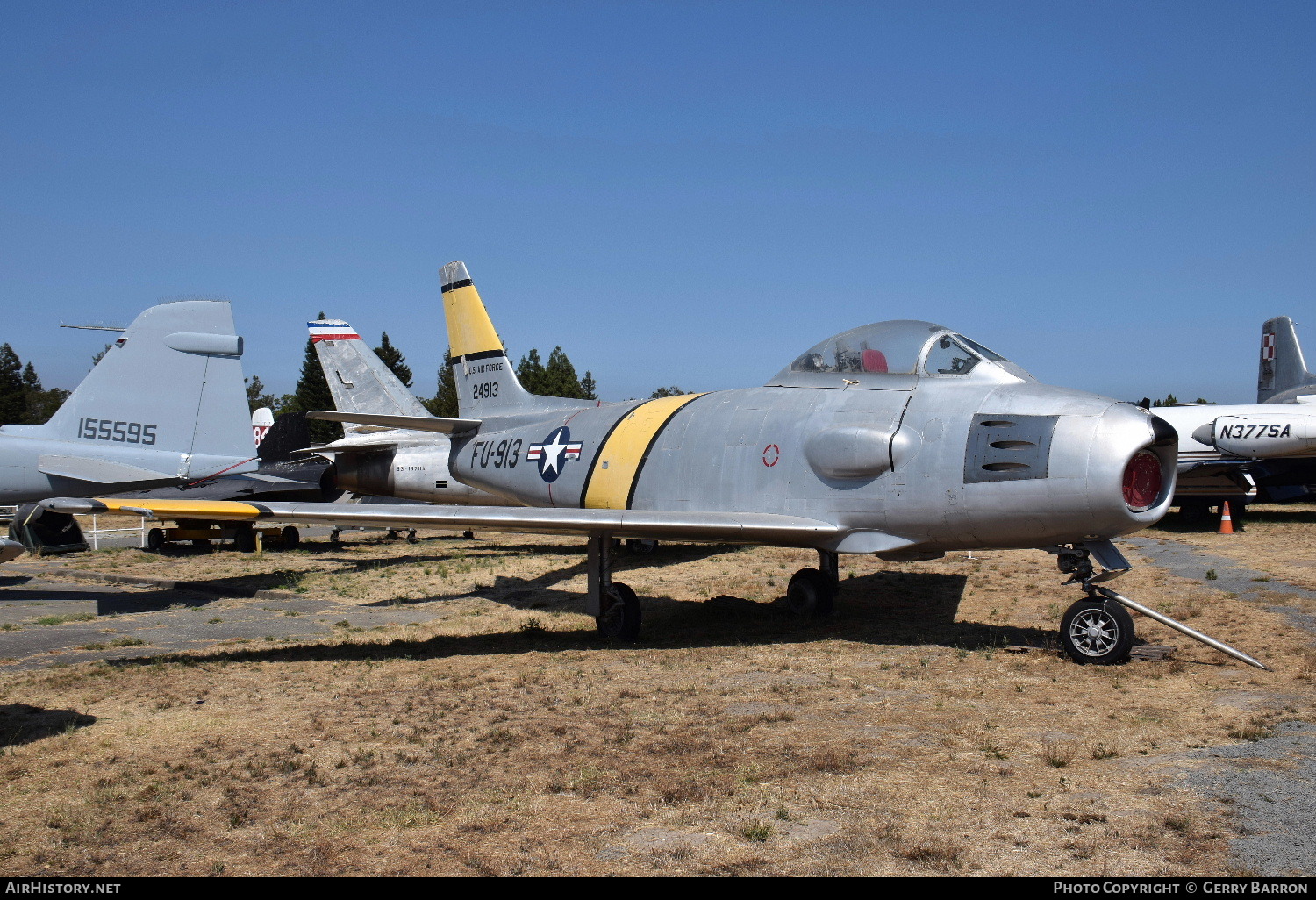 Aircraft Photo of 52-4913 / 24913 | North American RF-86F Sabre | USA - Air Force | AirHistory.net #79304