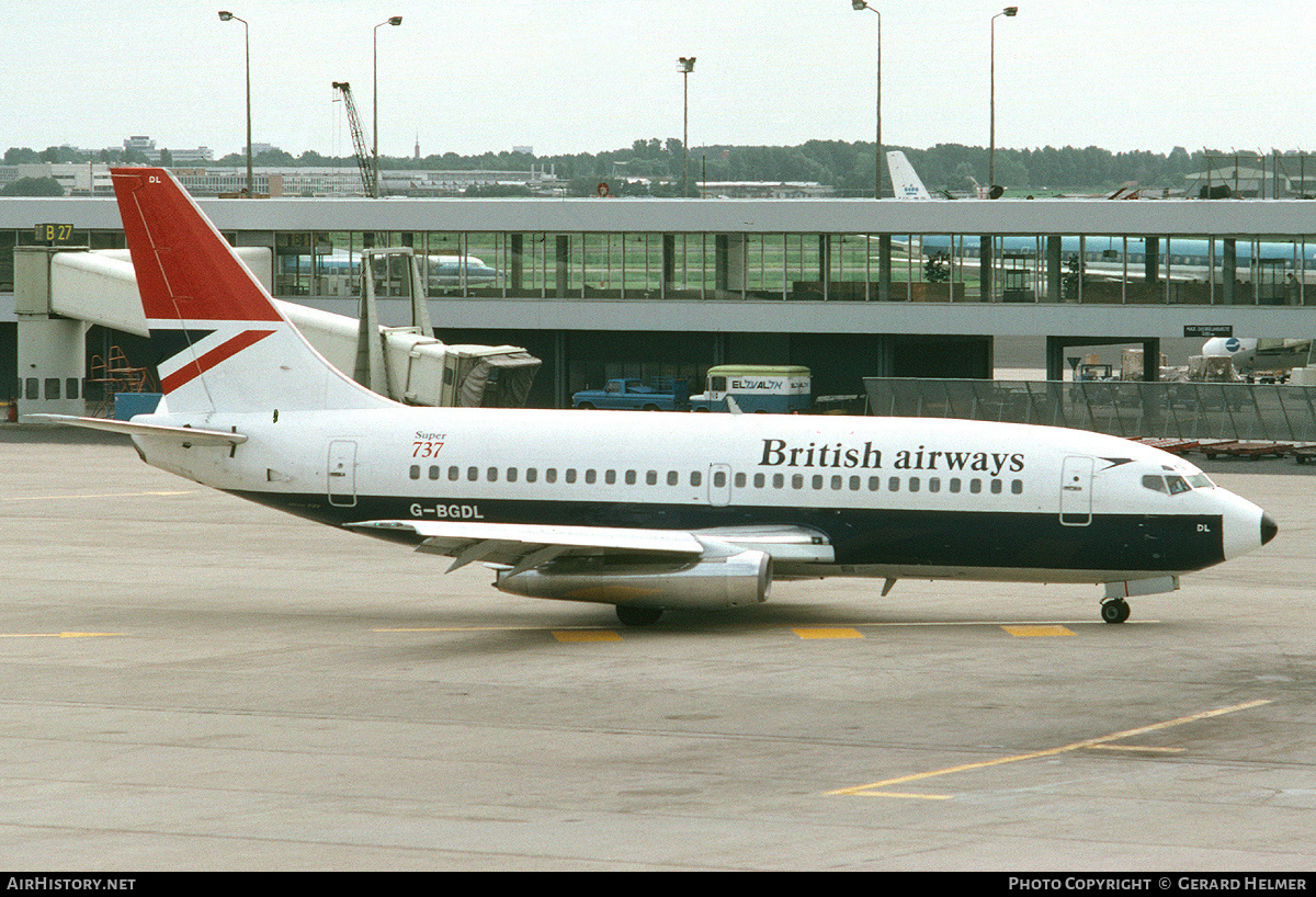 Aircraft Photo of G-BGDL | Boeing 737-236/Adv | British Airways | AirHistory.net #79310