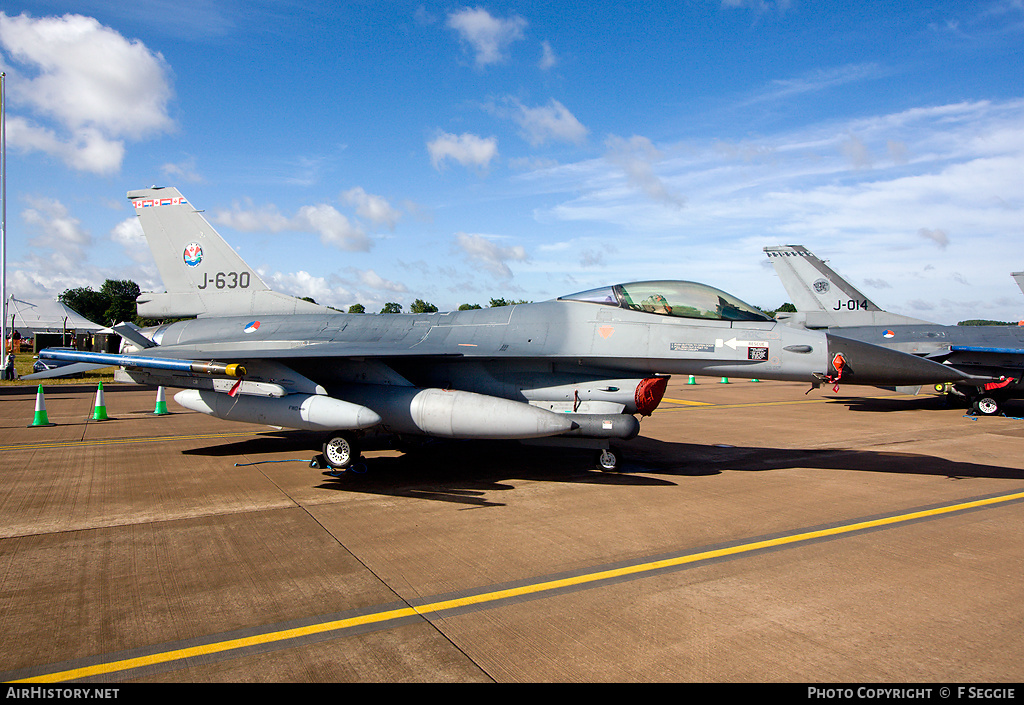 Aircraft Photo of J-630 | General Dynamics F-16AM Fighting Falcon | Netherlands - Air Force | AirHistory.net #79331