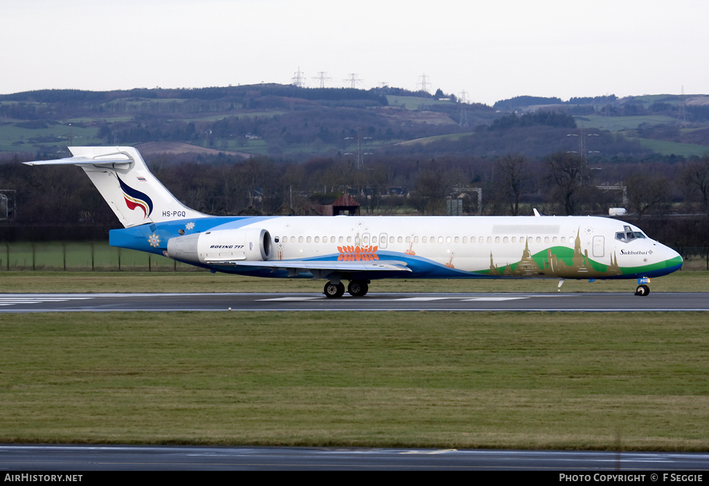 Aircraft Photo of HS-PGQ | Boeing 717-231 | Bangkok Airways | AirHistory.net #79332