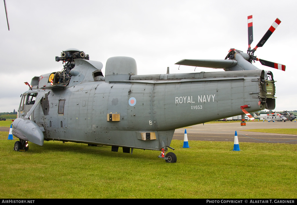 Aircraft Photo of XV653 | Westland WS-61 Sea King HAS6 | UK - Navy | AirHistory.net #79336