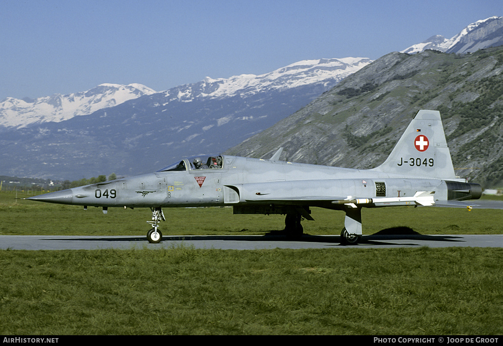 Aircraft Photo of J-3049 | Northrop F-5E Tiger II | Switzerland - Air Force | AirHistory.net #79345