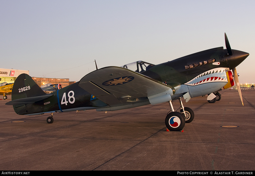 Aircraft Photo of N1226N / 29629 | Curtiss P-40N Warhawk | China - Air Force | AirHistory.net #79348