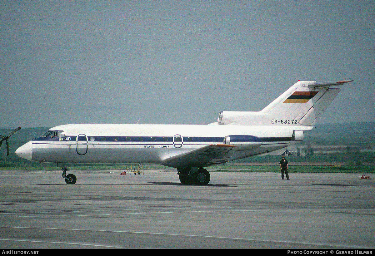 Aircraft Photo of EK-88272 | Yakovlev Yak-40 | Ararat Avia | AirHistory.net #79352