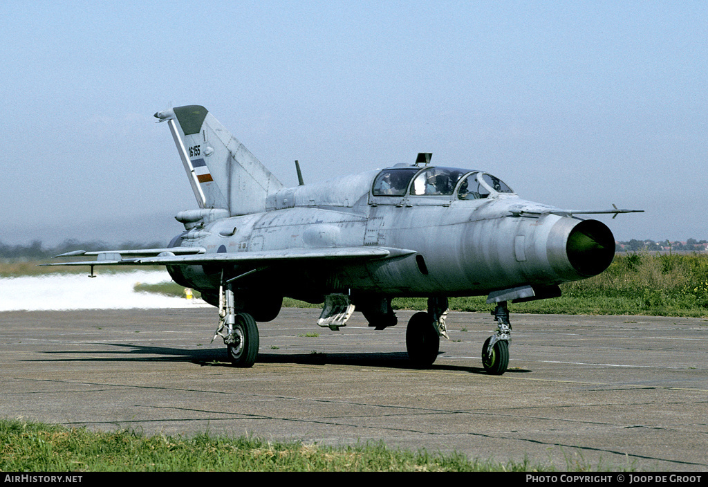 Aircraft Photo of 16155 | Mikoyan-Gurevich MiG-21UM | Serbia and Montenegro - Air Force | AirHistory.net #79355