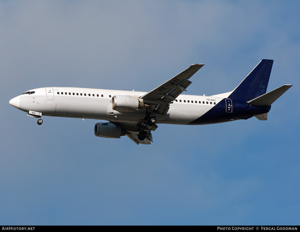 Aircraft Photo of YR-BAI | Boeing 737-4Y0 | Blue Air | AirHistory.net #79357
