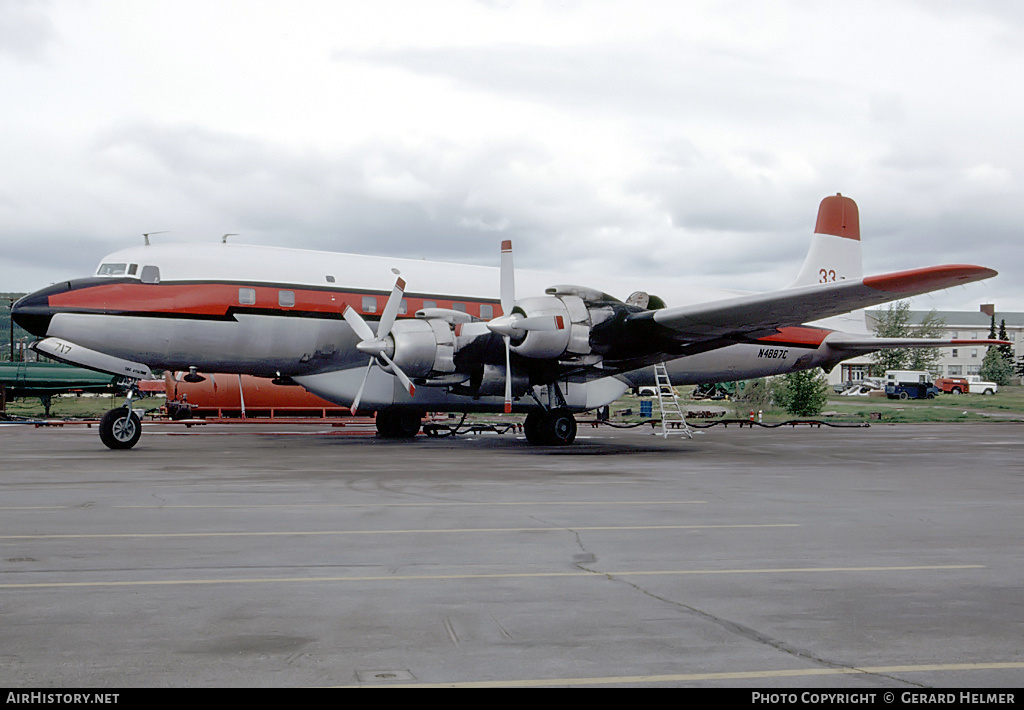 Aircraft Photo of N4887C | Douglas DC-7B/AT | AirHistory.net #79369