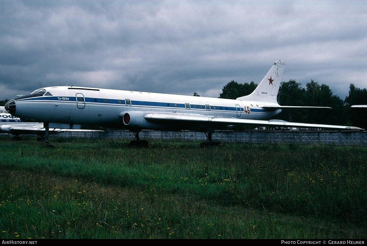 Aircraft Photo of 46 red | Tupolev Tu-104AK | Russia - Air Force | AirHistory.net #79370