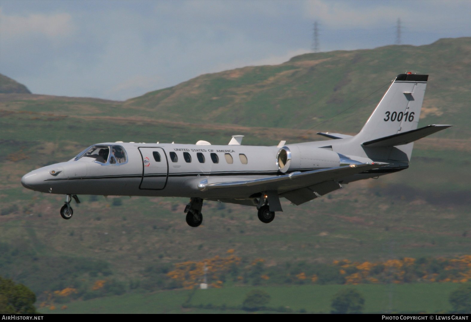 Aircraft Photo of 03-0016 / 30016 | Cessna UC-35B Citation Encore (560) | USA - Army | AirHistory.net #79384