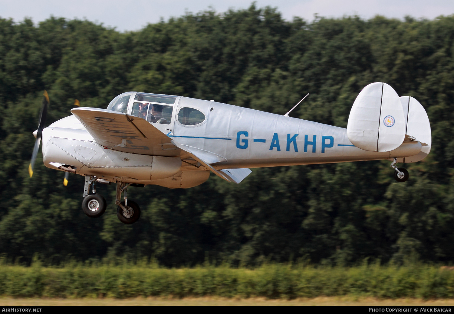 Aircraft Photo of G-AKHP | Miles M.65 Gemini 1A | AirHistory.net #79385