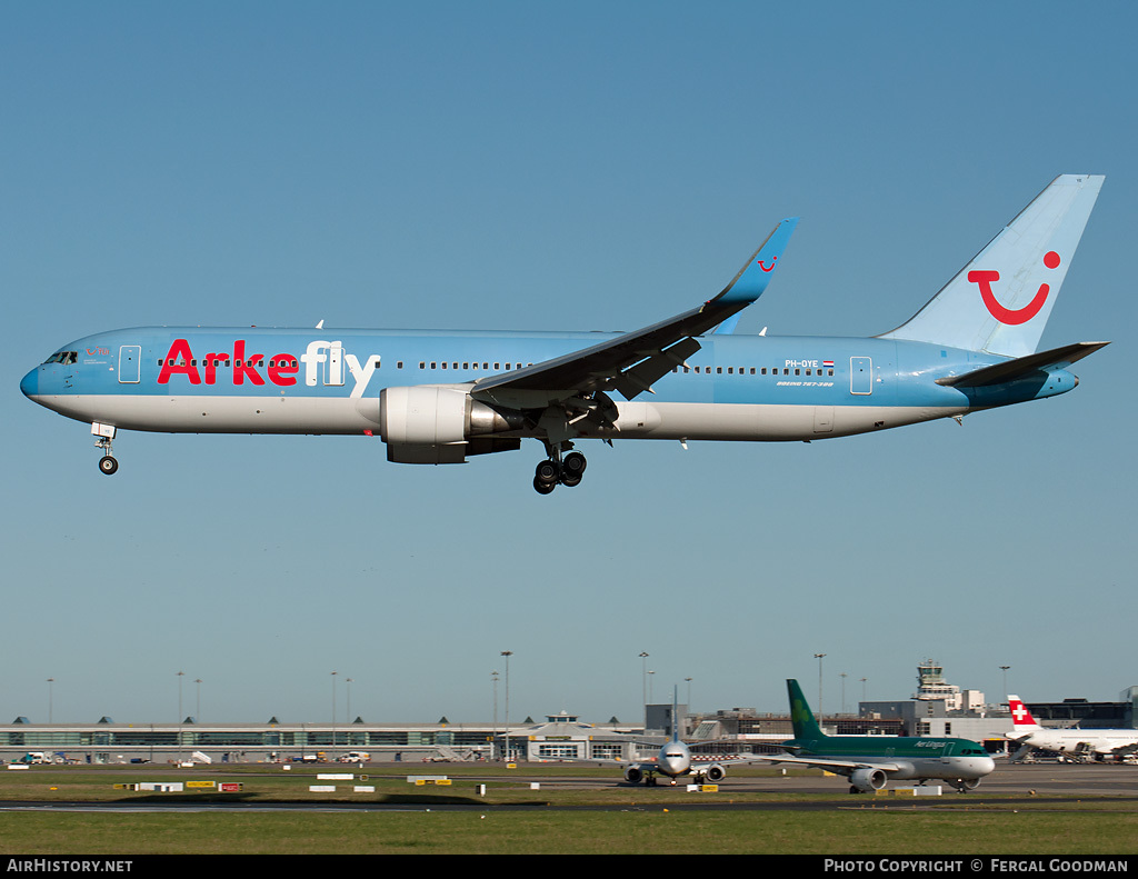 Aircraft Photo of PH-OYE | Boeing 767-304/ER | ArkeFly | AirHistory.net #79390