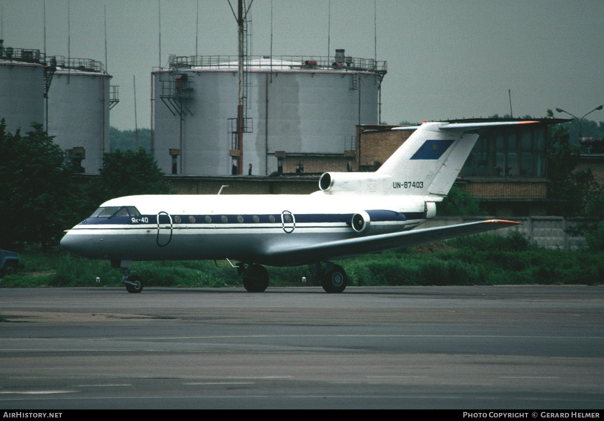 Aircraft Photo of UN-87403 | Yakovlev Yak-40 | AirHistory.net #79417