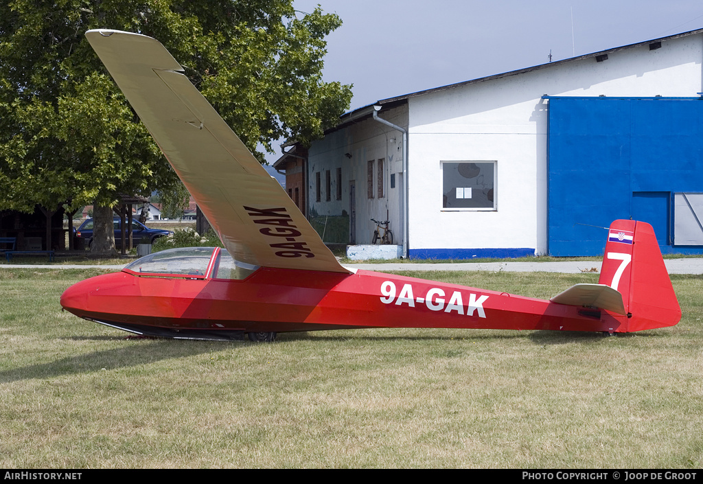 Aircraft Photo of 9A-GAK | Schleicher K-7 Rhönadler | AirHistory.net #79441