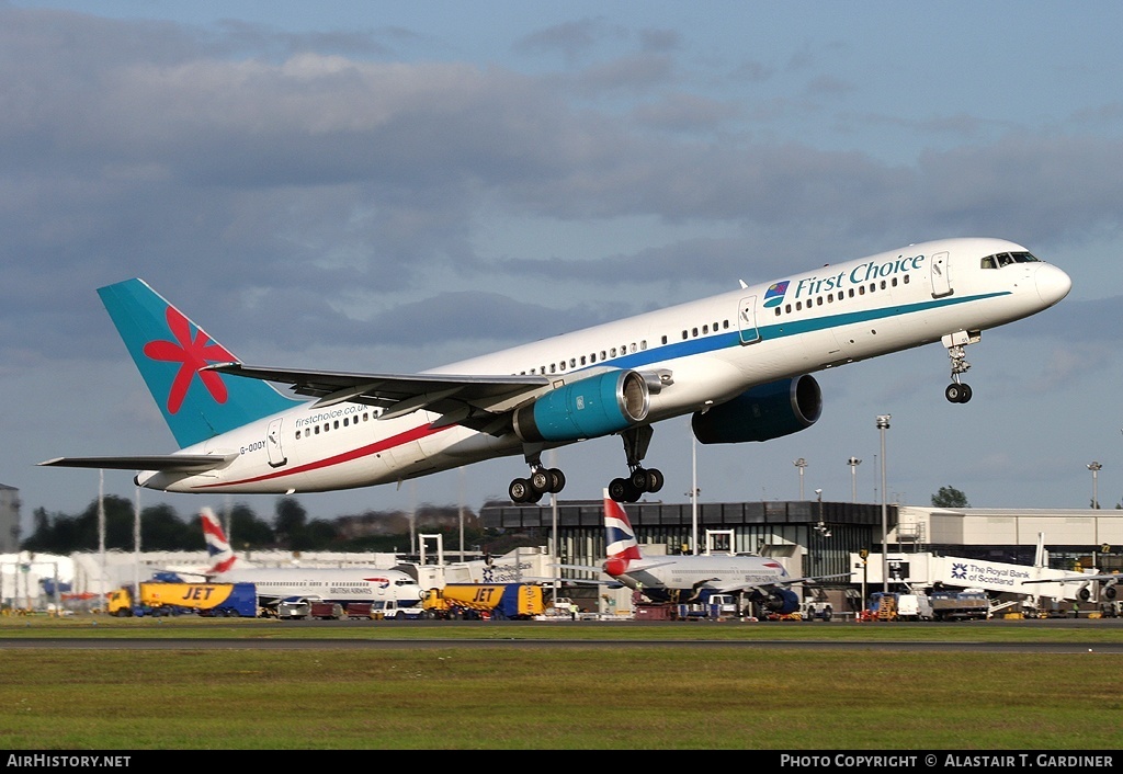 Aircraft Photo of G-OOOY | Boeing 757-28A | First Choice Airways | AirHistory.net #79449