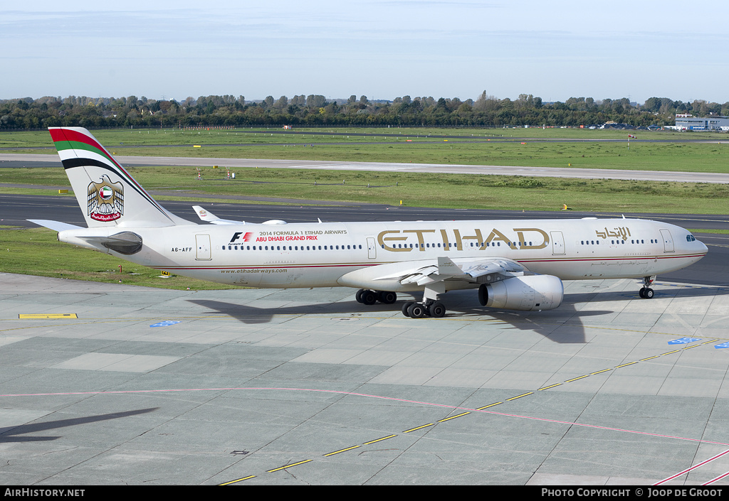 Aircraft Photo of A6-AFF | Airbus A330-343 | Etihad Airways | AirHistory.net #79483