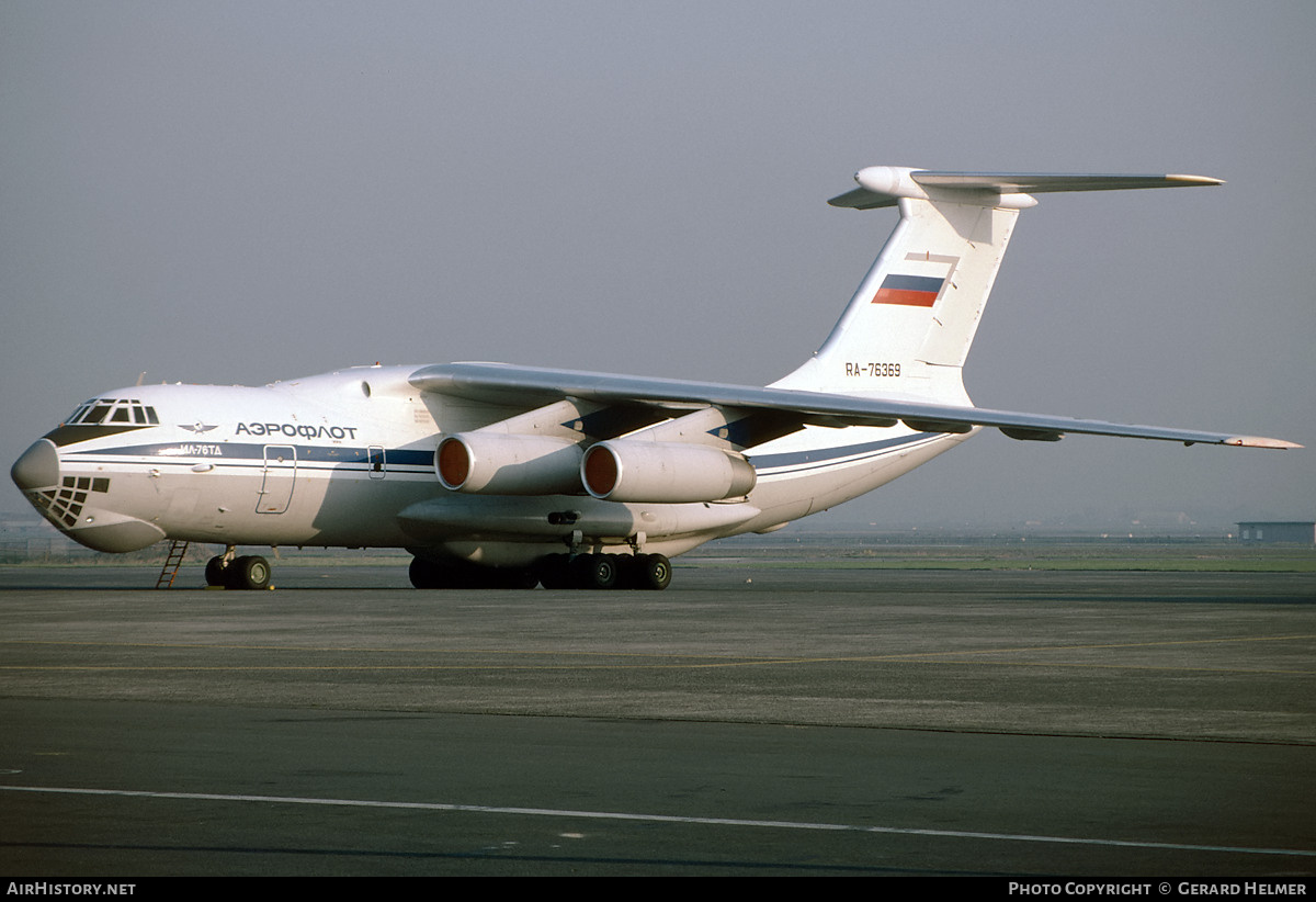 Aircraft Photo of RA-76369 | Ilyushin Il-76TD | Aeroflot | AirHistory.net #79492