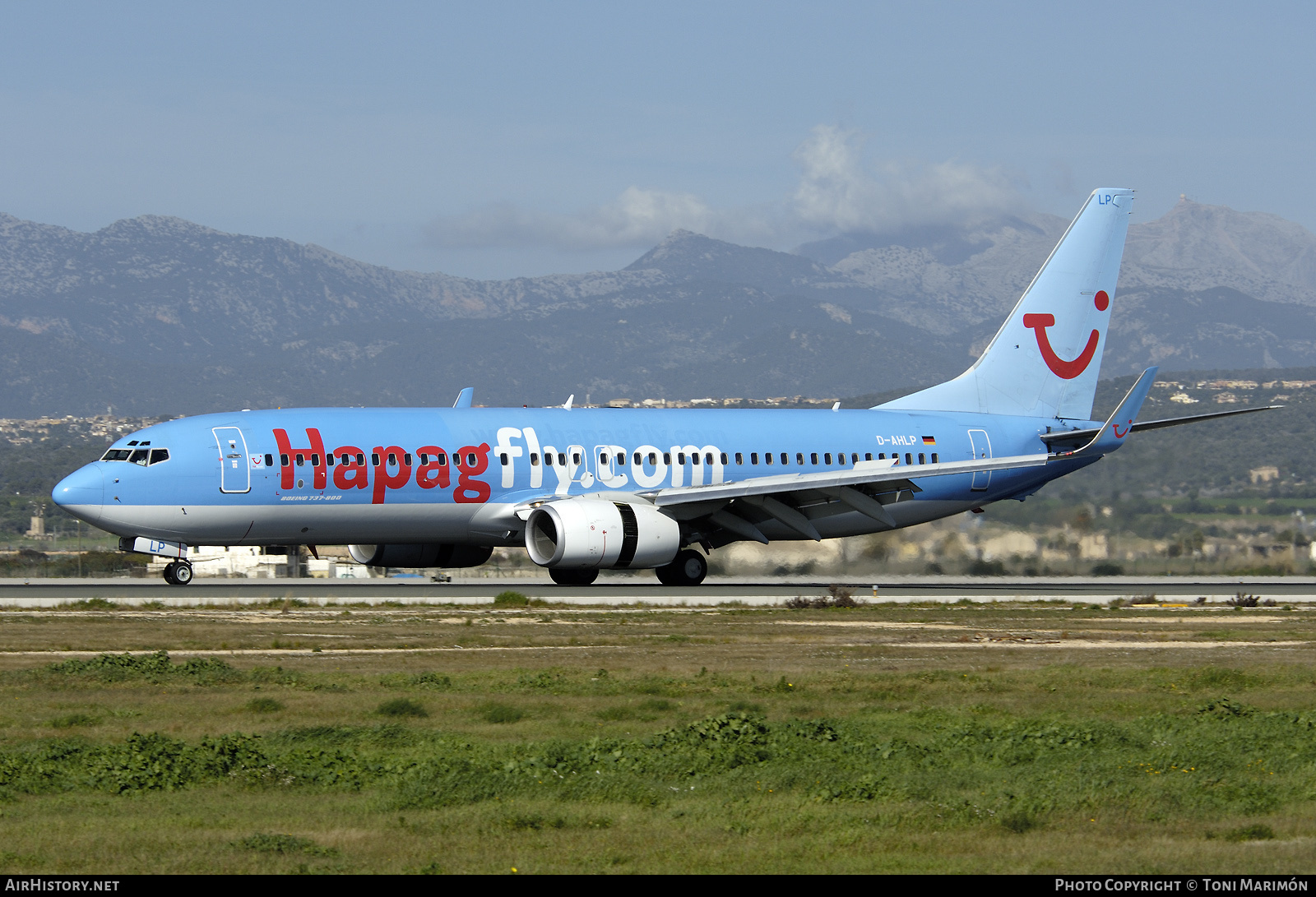 Aircraft Photo of D-AHLP | Boeing 737-8K5 | Hapagfly | AirHistory.net #79508