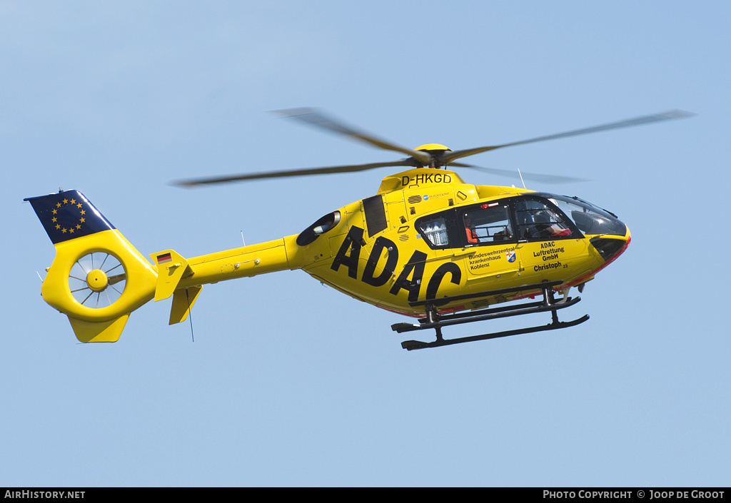 Aircraft Photo of D-HKGD | Eurocopter EC-135P-2+ | ADAC Luftrettung | AirHistory.net #79522