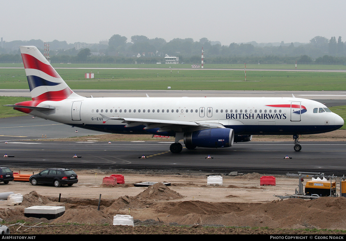 Aircraft Photo of G-EUUL | Airbus A320-232 | British Airways | AirHistory.net #79526