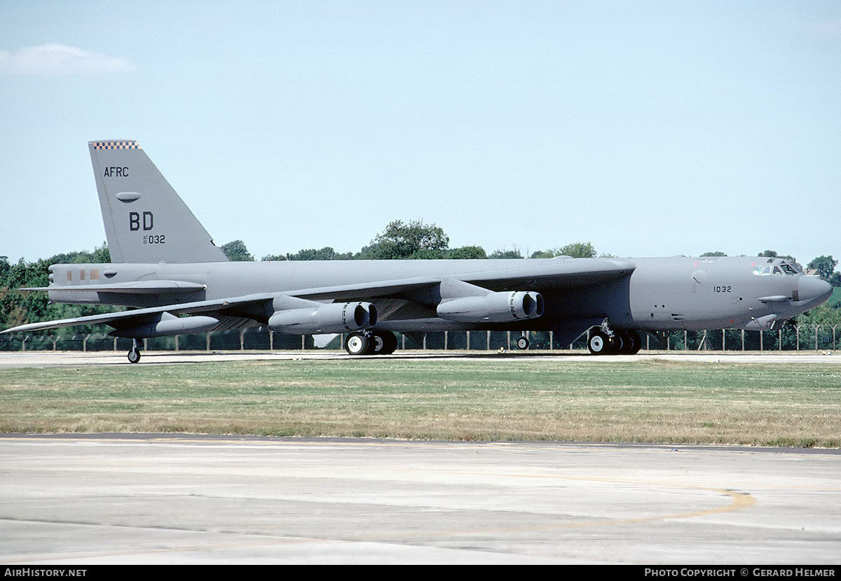 Aircraft Photo of 61-0032 / AF61-032 | Boeing B-52H Stratofortress | USA - Air Force | AirHistory.net #79540