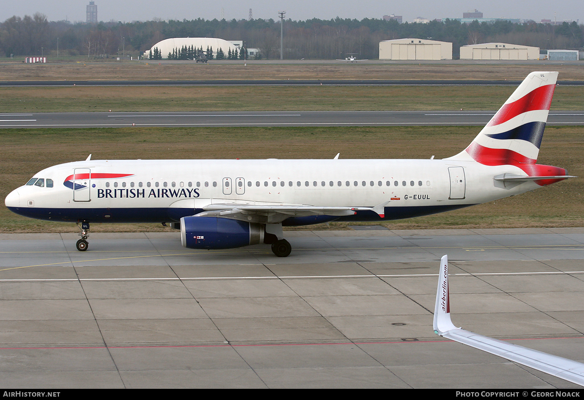 Aircraft Photo of G-EUUL | Airbus A320-232 | British Airways | AirHistory.net #79548