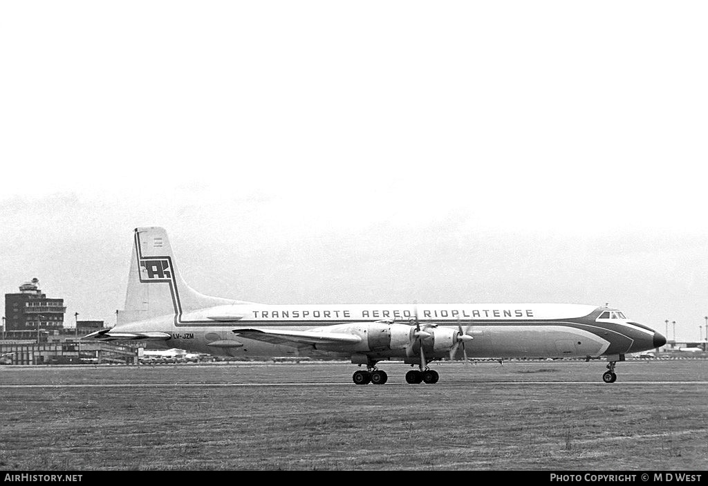 Aircraft Photo of LV-JZM | Canadair CL-44D4-6 | Transporte Aereo Rioplatense - TAR | AirHistory.net #79552