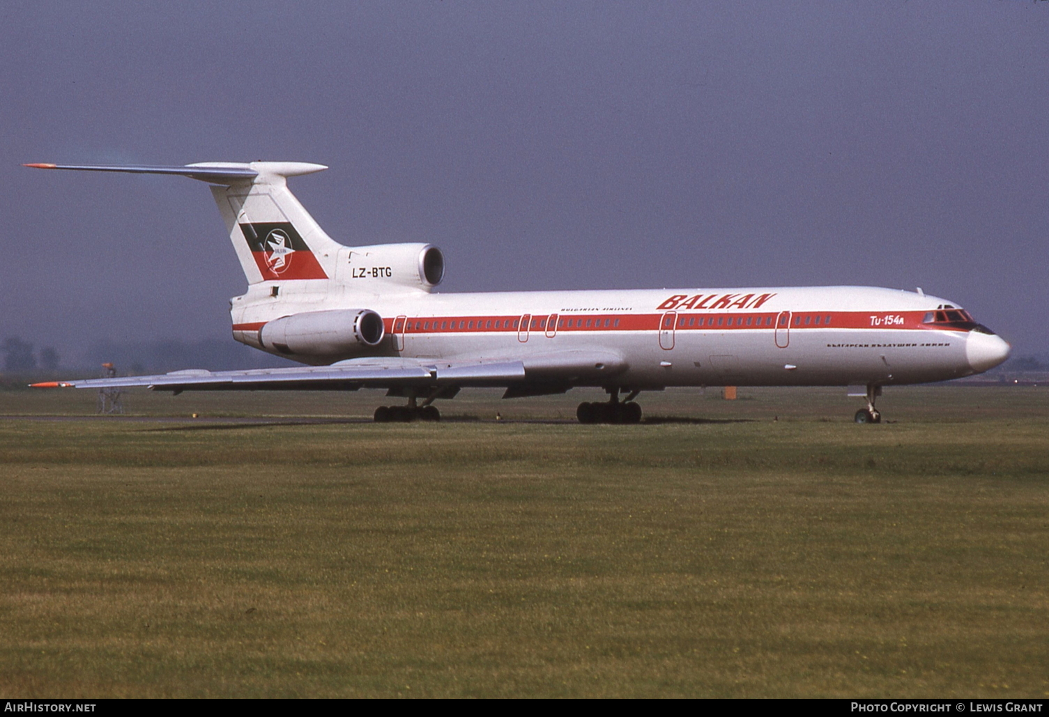 Aircraft Photo of LZ-BTG | Tupolev Tu-154A | Balkan - Bulgarian Airlines | AirHistory.net #79559