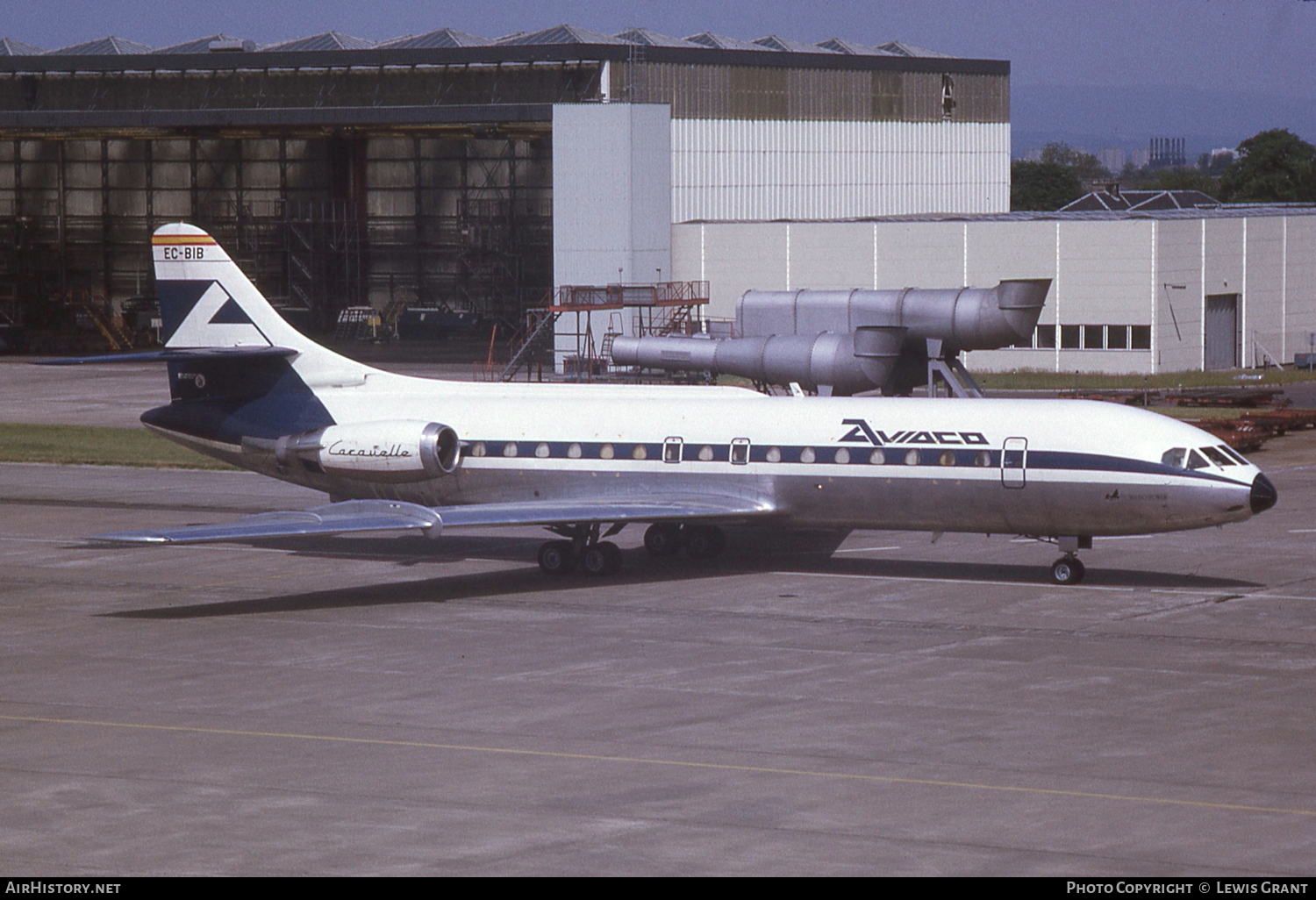 Aircraft Photo of EC-BIB | Sud SE-210 Caravelle 10B1R | Aviaco | AirHistory.net #79575