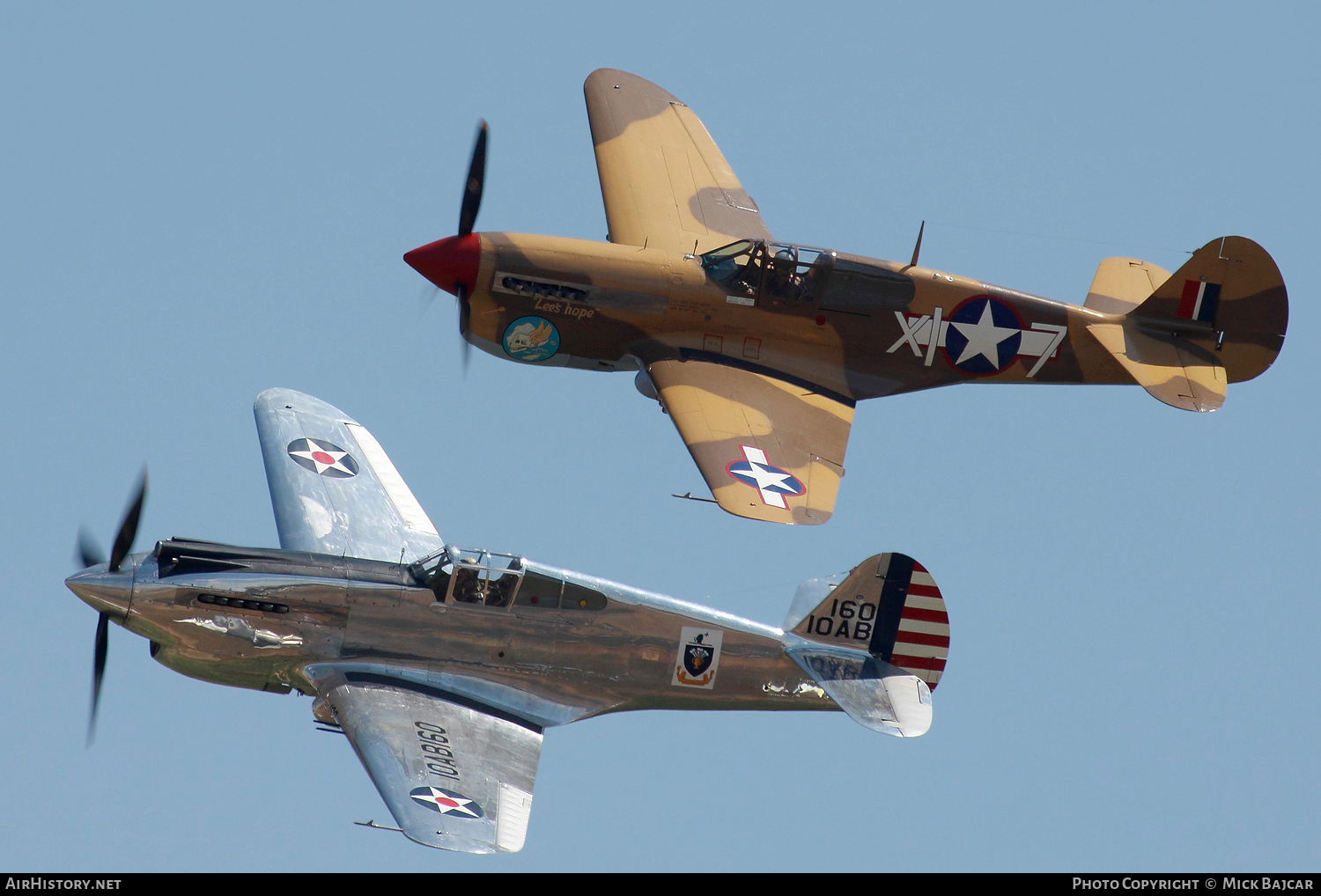 Aircraft Photo of G-CIIO / 160 | Curtiss P-40C Warhawk IIB | USA - Air Force | AirHistory.net #79603