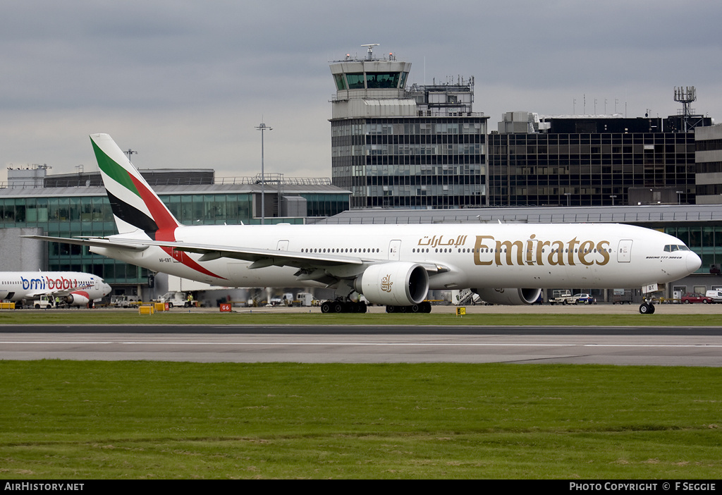 Aircraft Photo of A6-EBT | Boeing 777-31H/ER | Emirates | AirHistory.net #79611