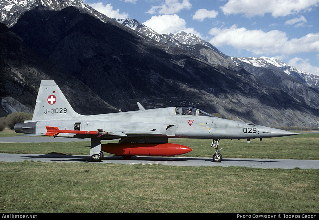 Aircraft Photo of J-3029 | Northrop F-5E Tiger II | Switzerland - Air Force | AirHistory.net #79612
