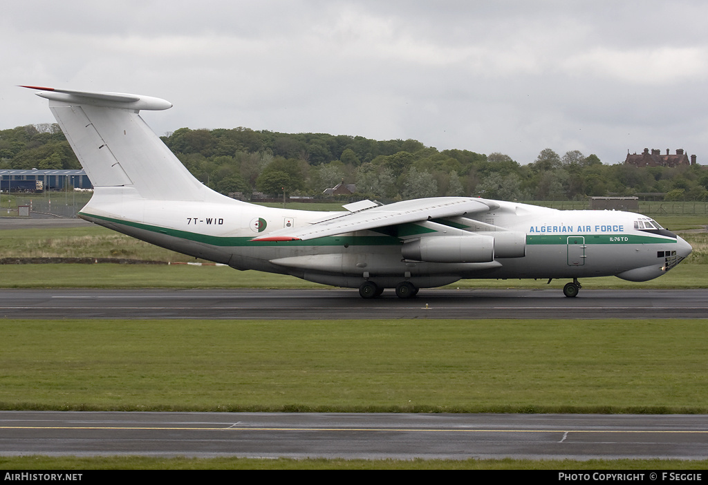Aircraft Photo of 7T-WID | Ilyushin Il-76TD | Algeria - Air Force | AirHistory.net #79617