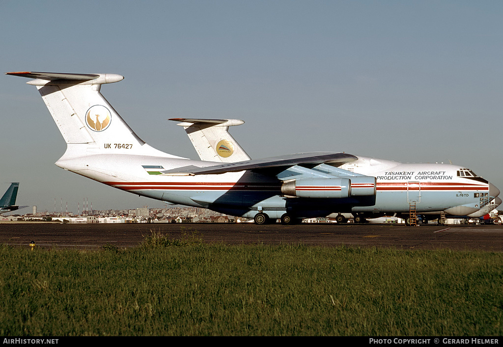 Aircraft Photo of UK-76427 | Ilyushin Il-76TD | Tashkent Aircraft Production Corporation | AirHistory.net #79624